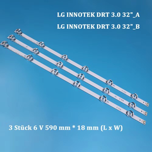 3pcs striscia led per - 3pcs, 32''