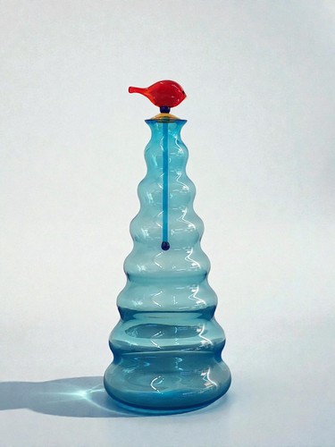 Bottiglia vetro murano - bottiglia, in
