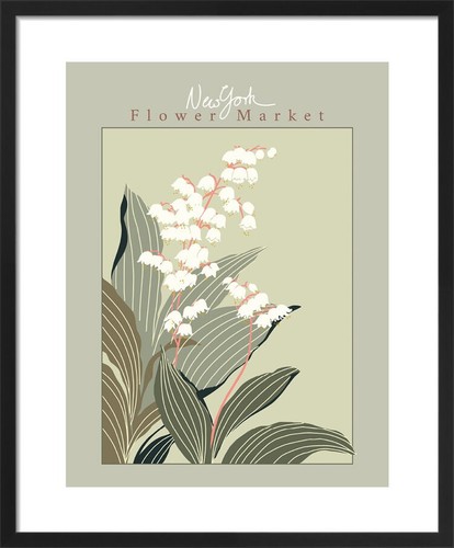 Flower market new york stampe - market,