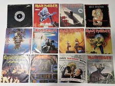 Iron Maiden Bruce Dickinson Singles Bundle Some Limited And A Poster Vinyl 7"