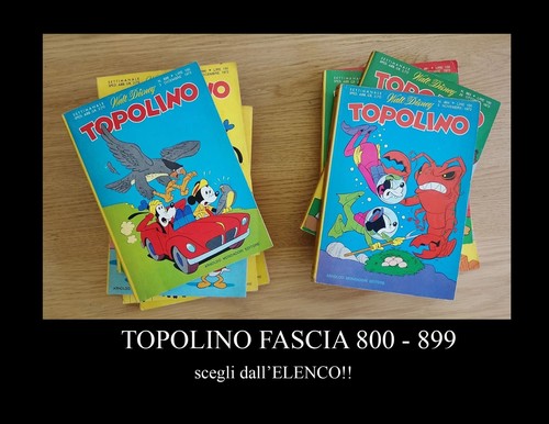 Topolino fascia 800 899 - topolino,