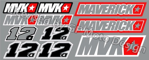 Maverick decalcomanie - maverick,