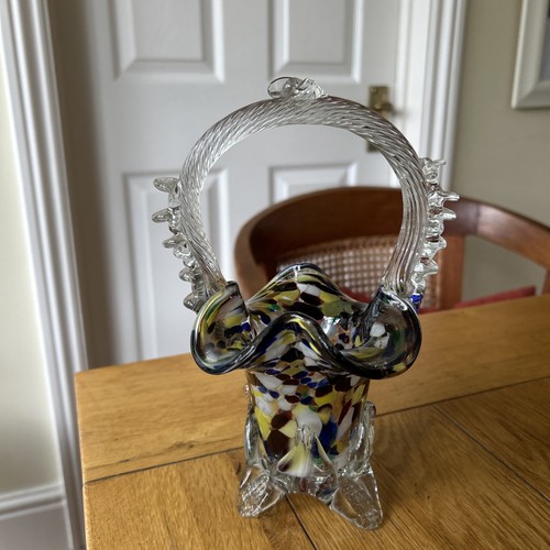 Vaso posy cesto vintage - vaso,