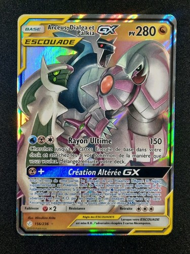 Carte pokémon arceus dialga - pokémon,