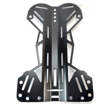 Piastra posteriore in alluminio Tech Supporto laterale per immersioni subacquee, adattatore serbatoio singolo BCD, doppio