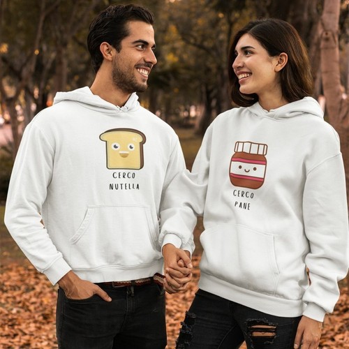 Coppia felpe idea regalo - di,