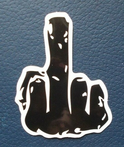 Sticker adesivo dito - sticker, medio"