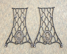 Gambe da tavolo vintage Singer