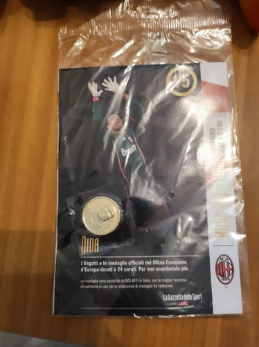Dida medaglia milan europa - dida,