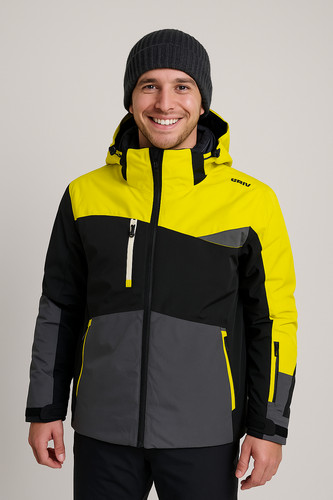 Giacca sci uomo zip cappuccio - giacca,