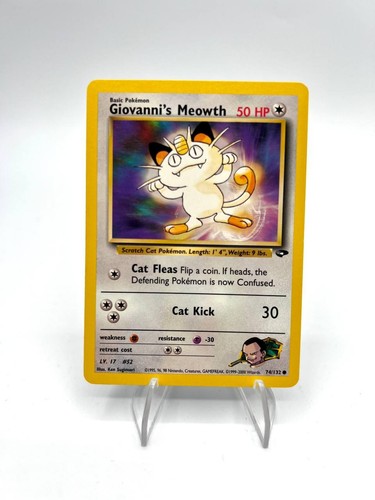 Carta pokémon giovanni - carta,