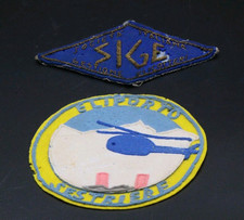 Patch - Toppa ELICOTTERI SIGE E SESTRIERE - Originali Anni 40 In Pannolenci RARI