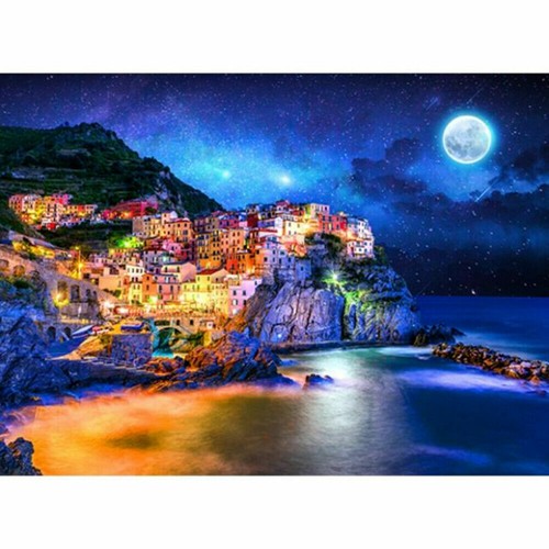 Puzzle vista notturna delle - puzzle,