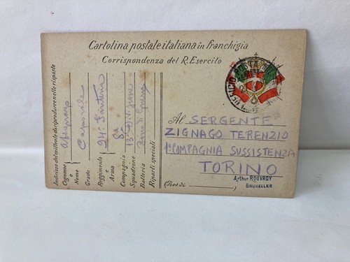 Ww1 franchigia militare - franchigia,