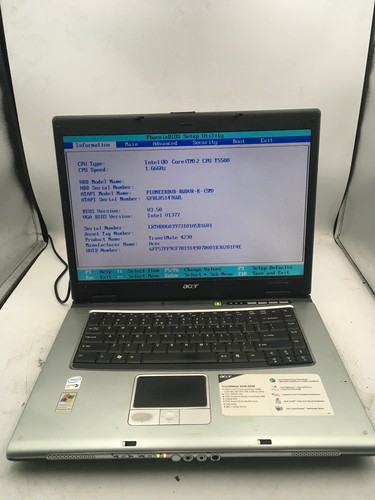 Acer travelmate 4230 - -, boots