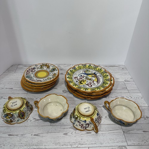 Egisto fantechi maiolica set - egisto,