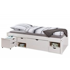 Letto singolo bianco 90x200 - letto,
