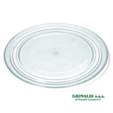 PIATTO MICROONDE IN VETRO PER