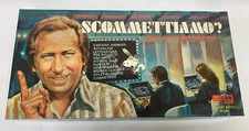 Gioco da tavolo vintage anni '70 "Scommettiamo?" Mike Bongiorno EG Milano