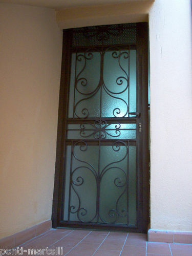Cancello portone ferro - in,