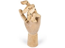 LEGNO Nail MANO DA ESERCIZIO mobile allenatore nail art modellatore mano dita modellazione