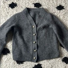 Cardigan Dior bambino grigio