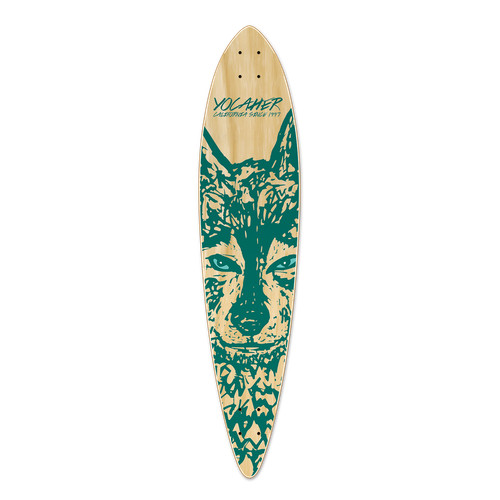 Yocaher pintail longboard deck - longboard,