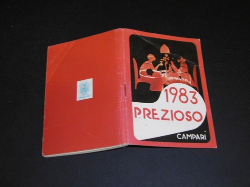 Calendario 1983 prezioso - calendario,