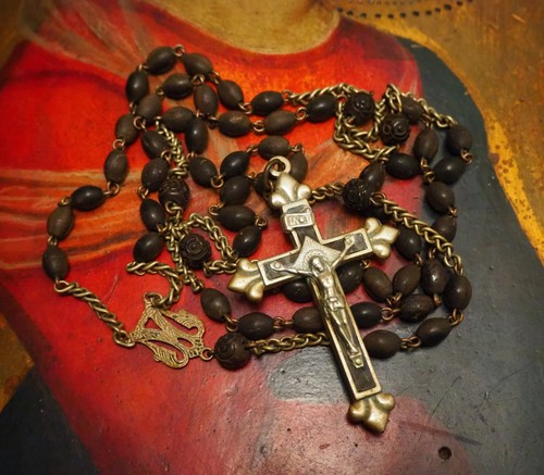 Antico rosario monaca - , o