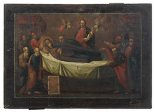 Antica icona russa Madonna