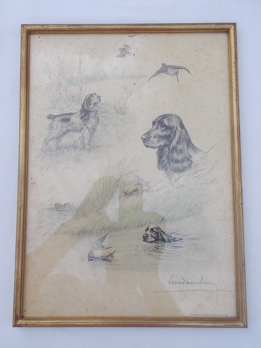 Lithographie signe leon - lithographie,