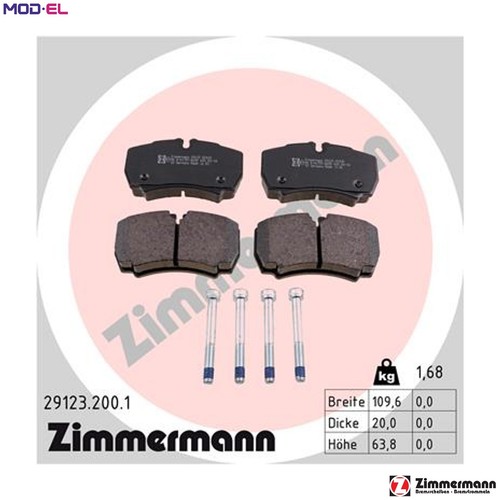 Set pastiglie freno - set,