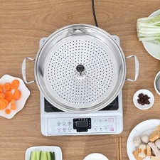 Pentola a vapore in acciaio