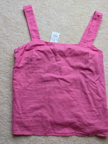 Crew pink linen - linen, cotton