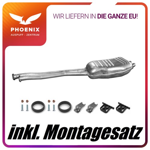 Silenziatore scarico bmw e36 - silenziatore,