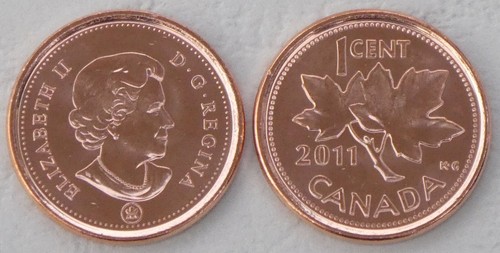 Canada cent moneta - 1,