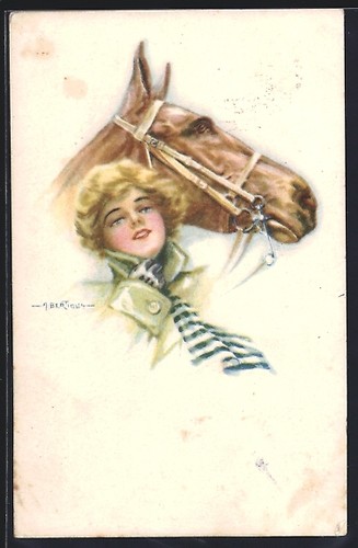 Cartolina artista a - cartolina, d'artista