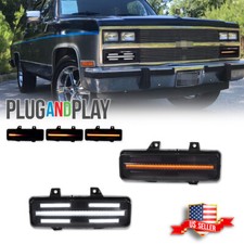 2X Smoked Switchback LED DRL