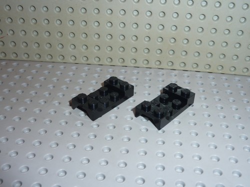 Lego black car mudguard - 2,