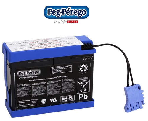 Peg perego batteria 12v 4 - batteria, 4,5