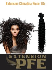 Extension Cheratina 1gr Ricce Luxury 100% Naturali 50/55cm