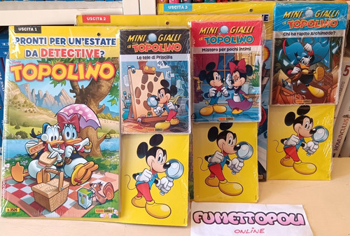 Mini gialli topolino - di, 1-2-3