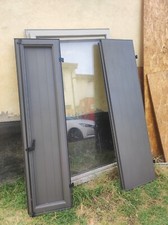 Infisso : finestra finstral triplo vetro con ante in alluminio 80x160