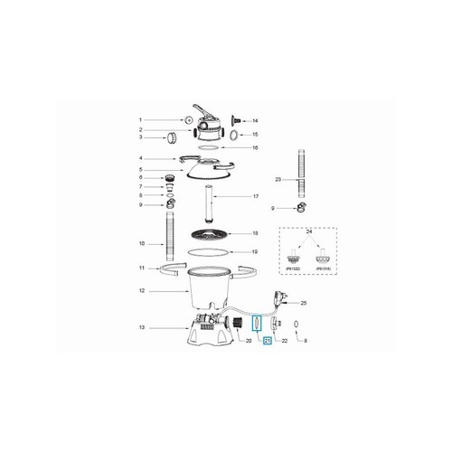 Bestway p6664 guarnizione - bestway,
