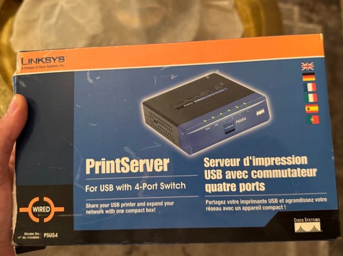Cisco linksys psus4 usb print - usb,