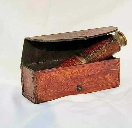 Antico telescopio ottone - antico,