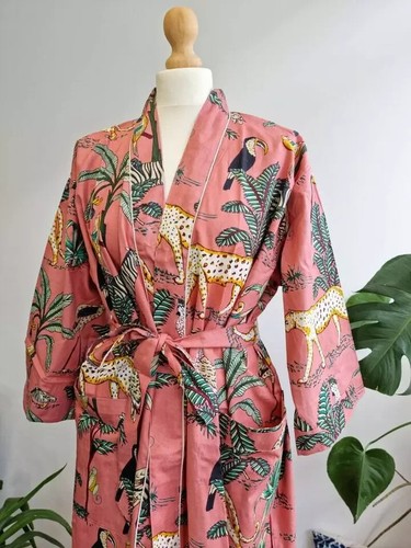 Accappatoi kimono lungo - , cotone