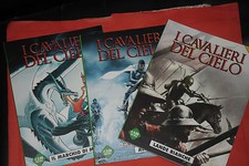 CAVALIERI DEL CIELO- COLLEZIONE COMPLETA-N°1/3 -EDIZIONI COSMO-NUOVI SERIEverde