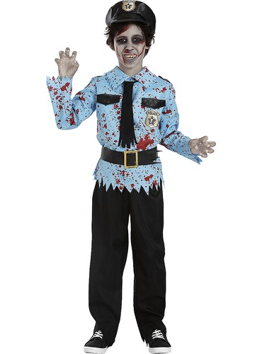 Costume poliziotto zombie - da,