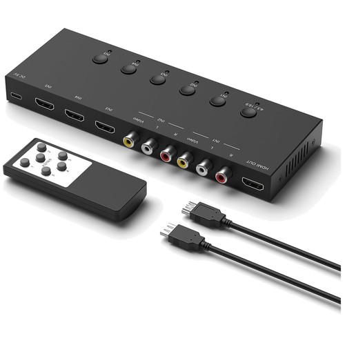 Console gaming hdmi switcher - console,
